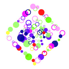 flock of pink butterflies isolated against a white background.  pink butterfly hand drawn design vector