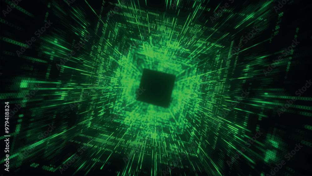 Poster abstract background with connecting dots and lines. network connection structure. plexus effect. 3d 