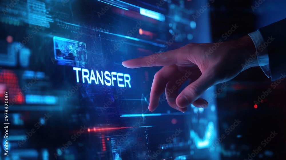 Poster transfer data and files