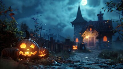 Spooky halloween wallpaper