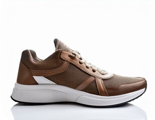 Brown & White Sneaker