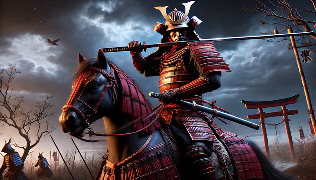 SHOGUN将軍の武装と馬2
