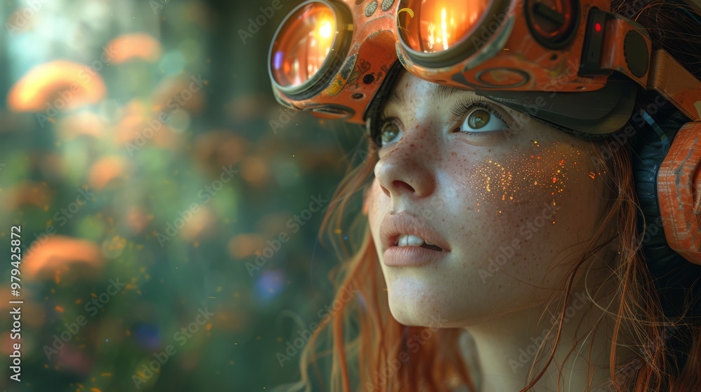 Poster develop a virtual reality experience that immerses users in a future world powered entirely by renew