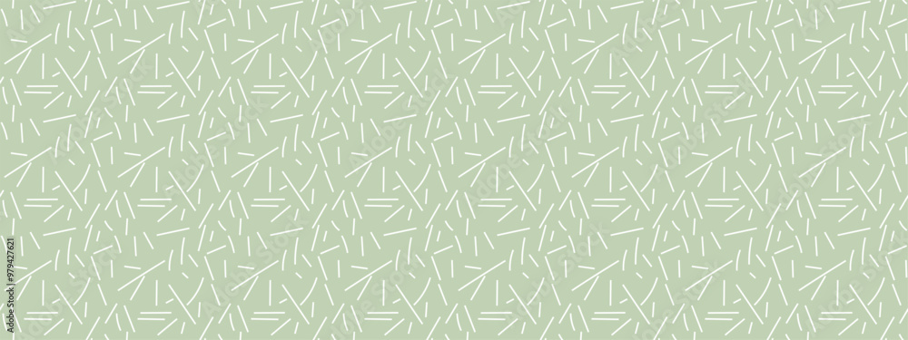 Aufkleber neutrals color art abstract seamless pattern. pastel boho style endless line branches print. trendy 