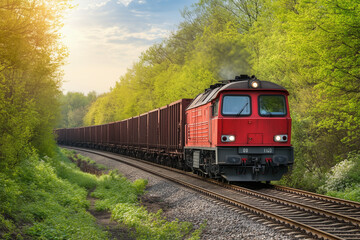 Fototapeta premium Electric train 