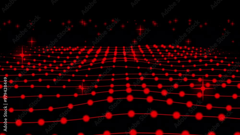 Aufkleber abstract digital background. network connection structure. big data dot and line structure. futurist