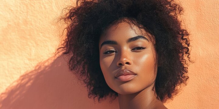 Serene Sunset Portrait