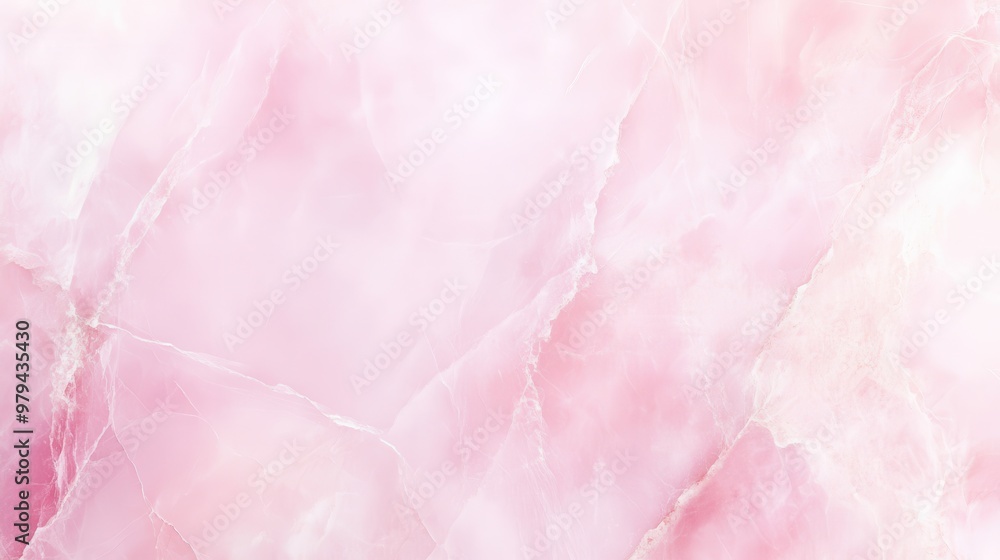 Poster soft pink marble texture with subtle veining, ideal for backgrounds and design projects.