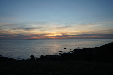 un coucher de soleil breton 