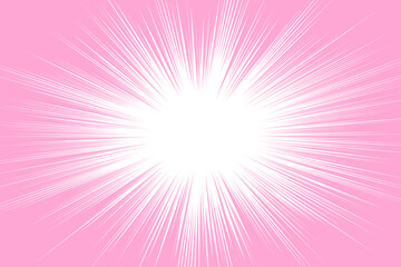 ピンクのベタフラッシュの背景イラスト