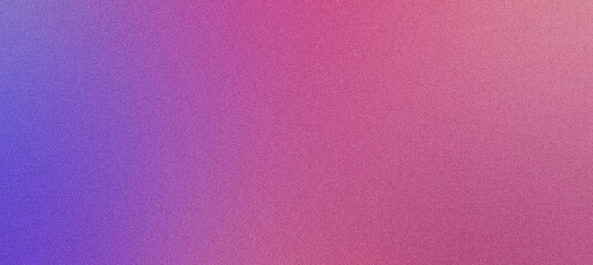 Fototapeta premium Background with grainy texture and a blend of pink and purple shades