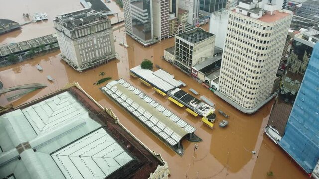 Flooded city 09