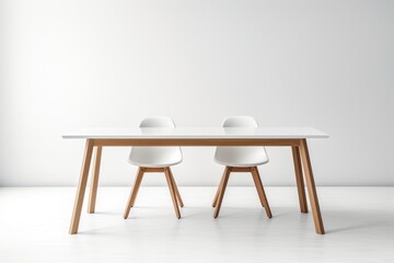 Dinning table architecture furniture chair.