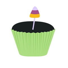 Halloween Cake Illustration