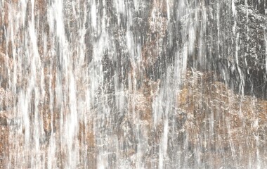 Sa Lad Dai waterfalll in forest at Banna travel location on Thailand