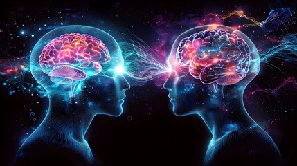 Brain-to-Brain Communication via BCI:Visualizing Futuristic Telepathic Signals Flow