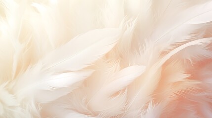 Fototapeta premium Abstract feather rainbow patchwork background