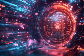 Obraz premium The Vault of Secrets, Data Privacy