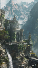 Obraz premium Magical fantasy of the world
