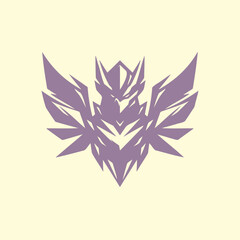 Majestic Garuda Logo, Symbol of Strength and Unity