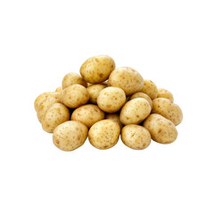 Pile of Yellow Potatoes