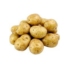 Pile of Fresh Yellow Potatoes