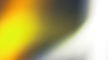 Grainy gradient background orange gray abstract glowing neon color wave black backdrop, noise texture banner poster header design, banner