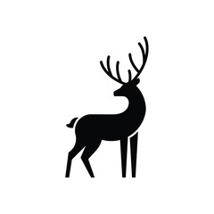 deer silhouette vector