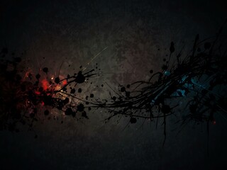 Abstract wallpaper with dark artistic design