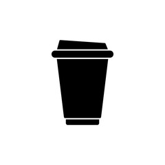 Plastic cup icon