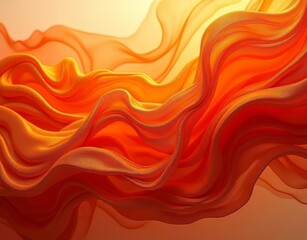 Vibrant Orange Fabric: A Symphony of Texture and Color