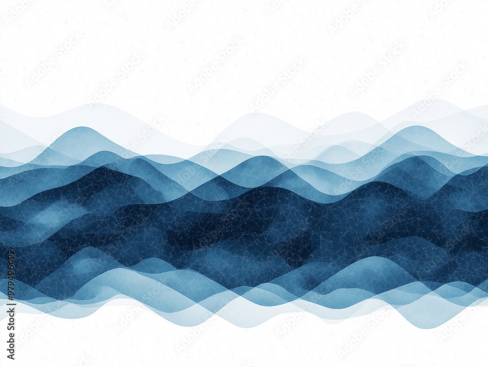 Canvas Prints a colorful wave pattern with purple and blue colors