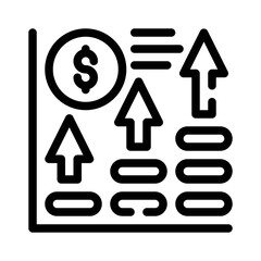 currency line icon