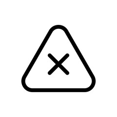 Error in triangle icon