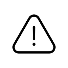 Exclamation mark in triangle