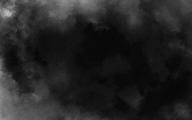 Abstract black and white realistic smoke clouds with shadow overlay effect background. Mystery dark background with spooky white light and fog. Vector illustration of smoky mist toxic vapor on floor.