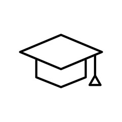 Graduation cap icon