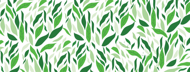 Leaf pattern in vector form. geometric abstract backdrop .