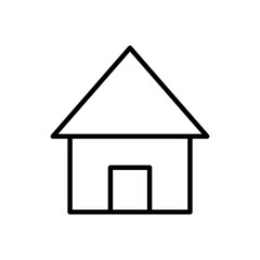 Outline house icon