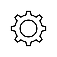 Gearwheel mechanism icon