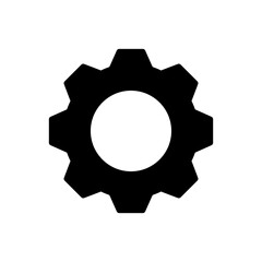 Settings gearwheel icon