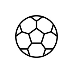 Fototapeta premium Football ball icon