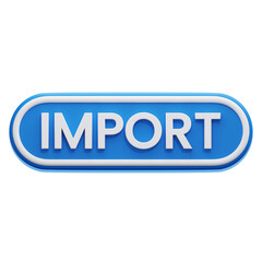 IMPORT 3D ICON ILLUSTRATION