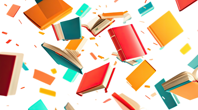 Colorful pencil and ribbon pattern design on paper with various icons and labels for business, office, and note applications - Powered by Adobe