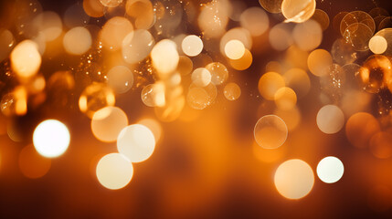 Defocused abstract lights glitter sparkleblurred background. Bokeh background.