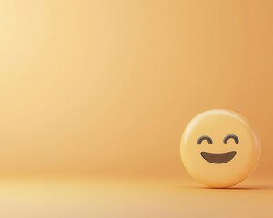 Emoji-filled chat bubbles, fun and expressive conversation, 3D illustration