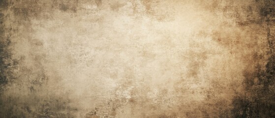Grunge texture background with rough edges and faded details creating an aged, vintage look in muted tones