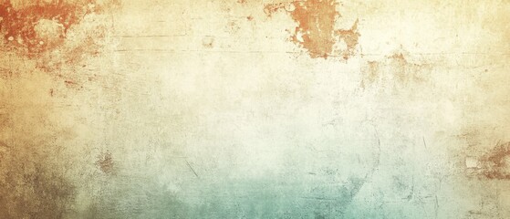 Fototapeta premium Distressed texture background with faded patterns and rough edges evoking a vintage, timeworn aesthetic