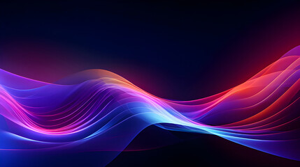 


Photo Glow Flow big neon wave background