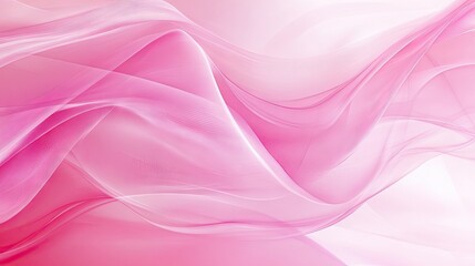 Obraz premium A textured pink abstract background with flowing lines and soft shadows, creating a light and airy look.